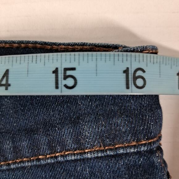 Lauren Ralph Lauren Classic Bootcut Jeans Womens 10 Blue Stretch Denim Mid Rise - Picture 12 of 15